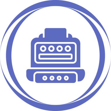 Pil seviyesi simgesi, vektör çizim