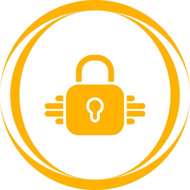 ikon vektör illüstrasyonunu kilitle