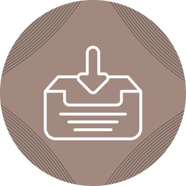 Bir şapka simgesinin vektör illüstrasyonu