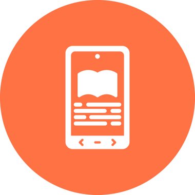 Kitap simgesinin vektör illüstrasyonu