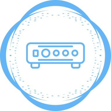 Bir b eksikliği simgesinin vektör çizimi