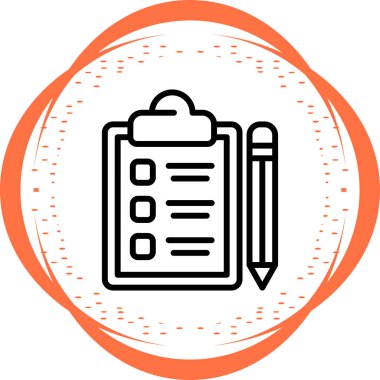 Pano simgesi vektör illüstrasyonu