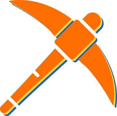 Balta. Web simgesi basit illüstrasyon