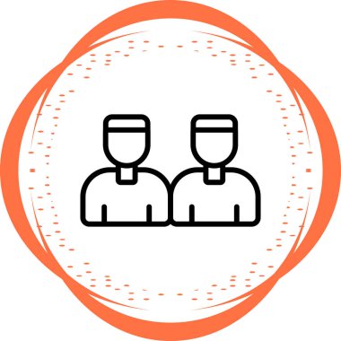 İş ve finans simgesinin vektör illüstrasyonu