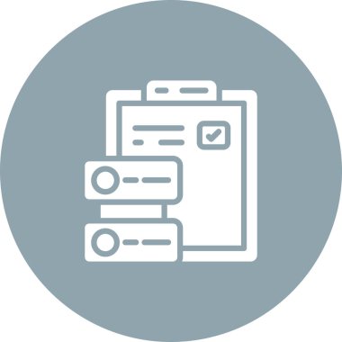 Web simgesi, basit vektör illüstrasyonu