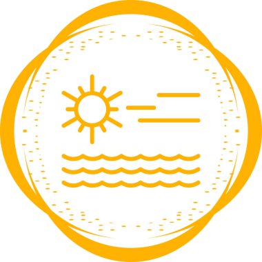 Modern simgenin vektör illüstrasyonu