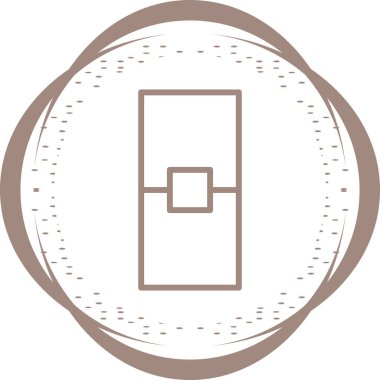 Modern simgenin vektör illüstrasyonu