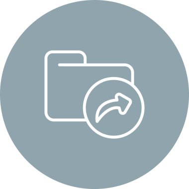 Dizin simgesinin vektör illüstrasyonu