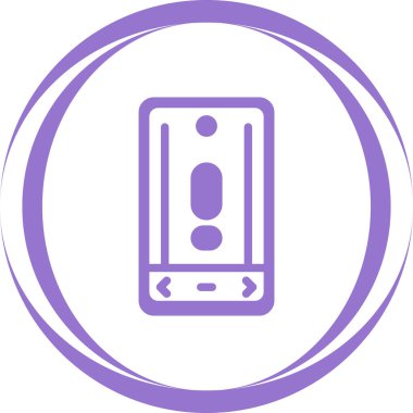 Modern bir simgenin vektör illüstrasyonu