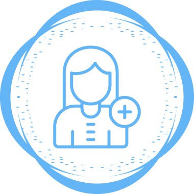 Hemşire Simgesi çizimi