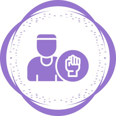 el simgesi vektör illüstrasyonu