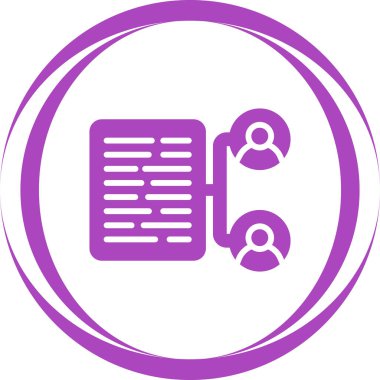 Belgenin vektör illüstrasyonu