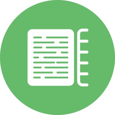 kitap simgesi, vektör illüstrasyonu