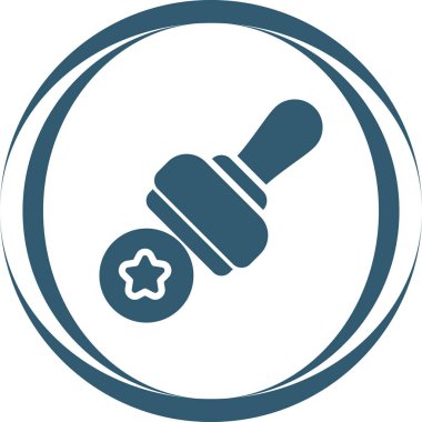 Modern oto tamir simgesinin vektör illüstrasyonu