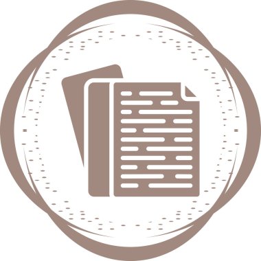 Kitap. Web simgesi basit illüstrasyon