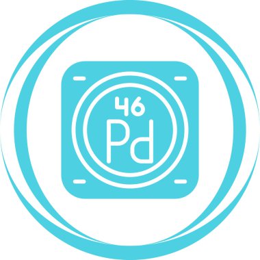 Kimyasal ikon. vektör illüstrasyonu