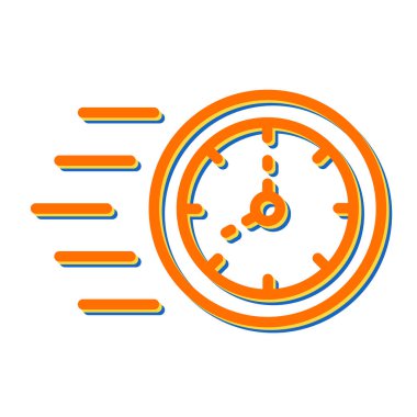 zaman simge vektör çizim