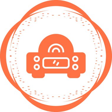 araba simgesi vektör illüstrasyonu