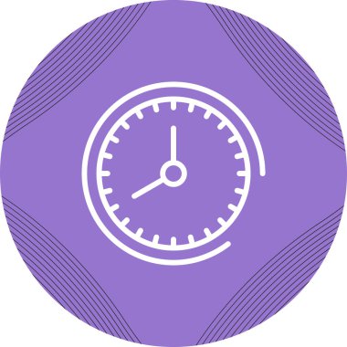 güzel saat vektör simgesi