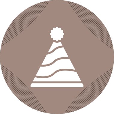 Bir ağaç simgesinin vektör illüstrasyonu