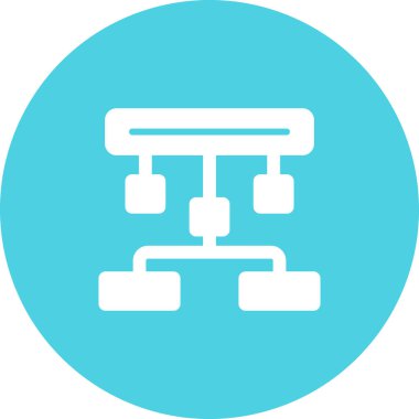 Modern simgenin vektör illüstrasyonu