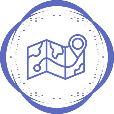 Moda biçimi izole edilmiş arkaplanda harita işaretleyici konumu simgesi