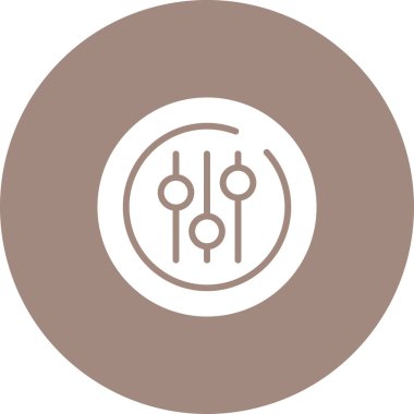 Dolgu simgesi vektör illüstrasyonu