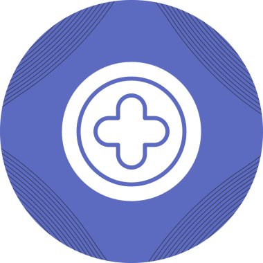 tıbbi vektör simgesi modern illüstrasyon