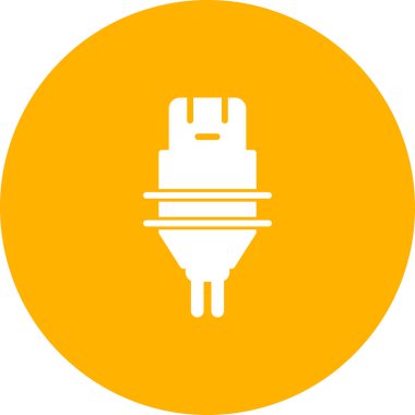 Dolgu simgesi vektör illüstrasyonu