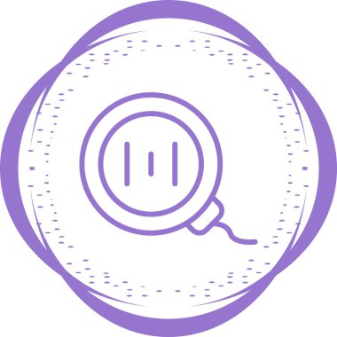 Müzik simgesinin vektör illüstrasyonu