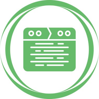 Modern b 'nin vektör illüstrasyonu eksik simgesi