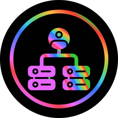 seo modern simgesinin vektör illüstrasyonu