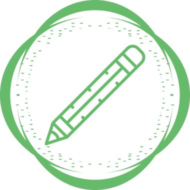 Kalem. Web simgesi basit tasarım