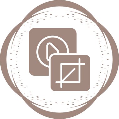 Seo simgesinin vektör illüstrasyonu