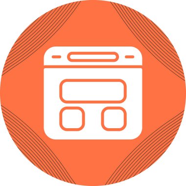 Modern b 'nin vektör illüstrasyonu eksik simgesi