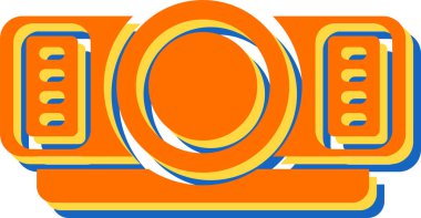 Tasarımınız için bir arkaplanın vektör illüstrasyonu