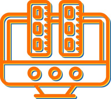 Modern b 'nin vektör illüstrasyonu eksik simgesi