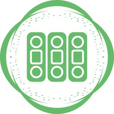 Haplar. Web simgesi basit illüstrasyon