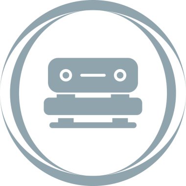 Robot modern simgenin vektör illüstrasyonu