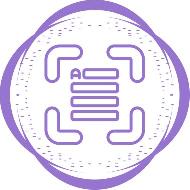 seo modern simgesinin vektör illüstrasyonu