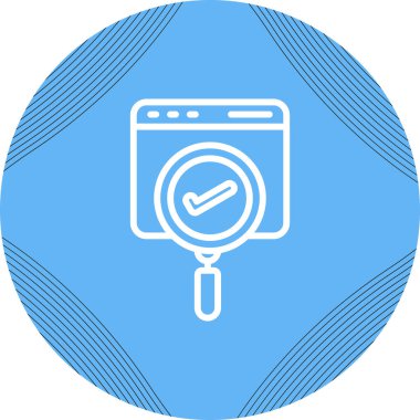 vektör onay işareti simgesi