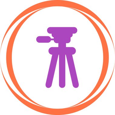 kamera simgesi vektör illüstrasyonu