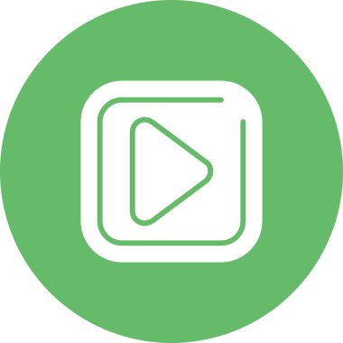 Çalma simgesinin vektör illüstrasyonu