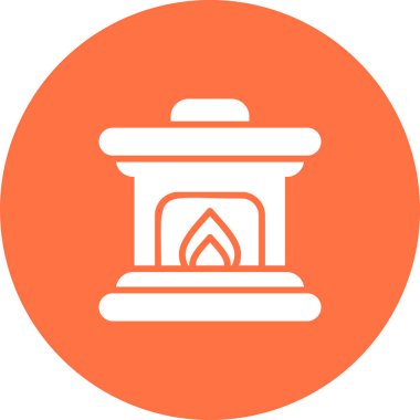 Mum simgesi, vektör illüstrasyonu