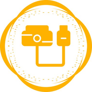 Modern b 'nin vektör illüstrasyonu eksik simgesi