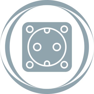 Modern b 'nin vektör illüstrasyonu eksik simgesi