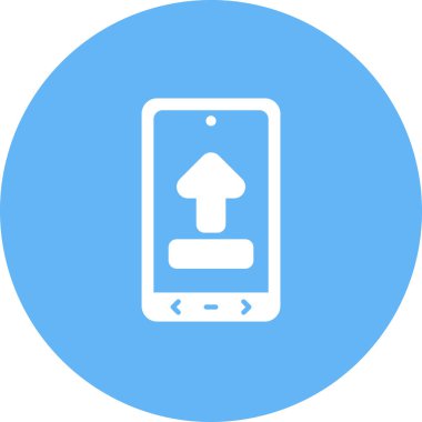 - Telefon. Web simgesi basit illüstrasyon