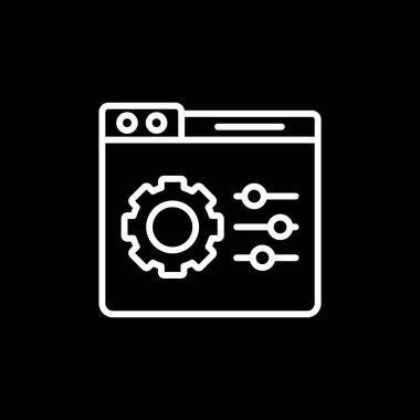 Simge vektör olarak ayarlanıyor. Logotype