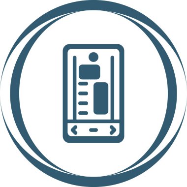 Modern b 'nin vektör illüstrasyonu eksik simgesi