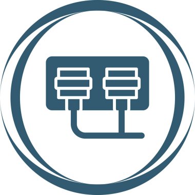 seo modern simgesinin vektör illüstrasyonu